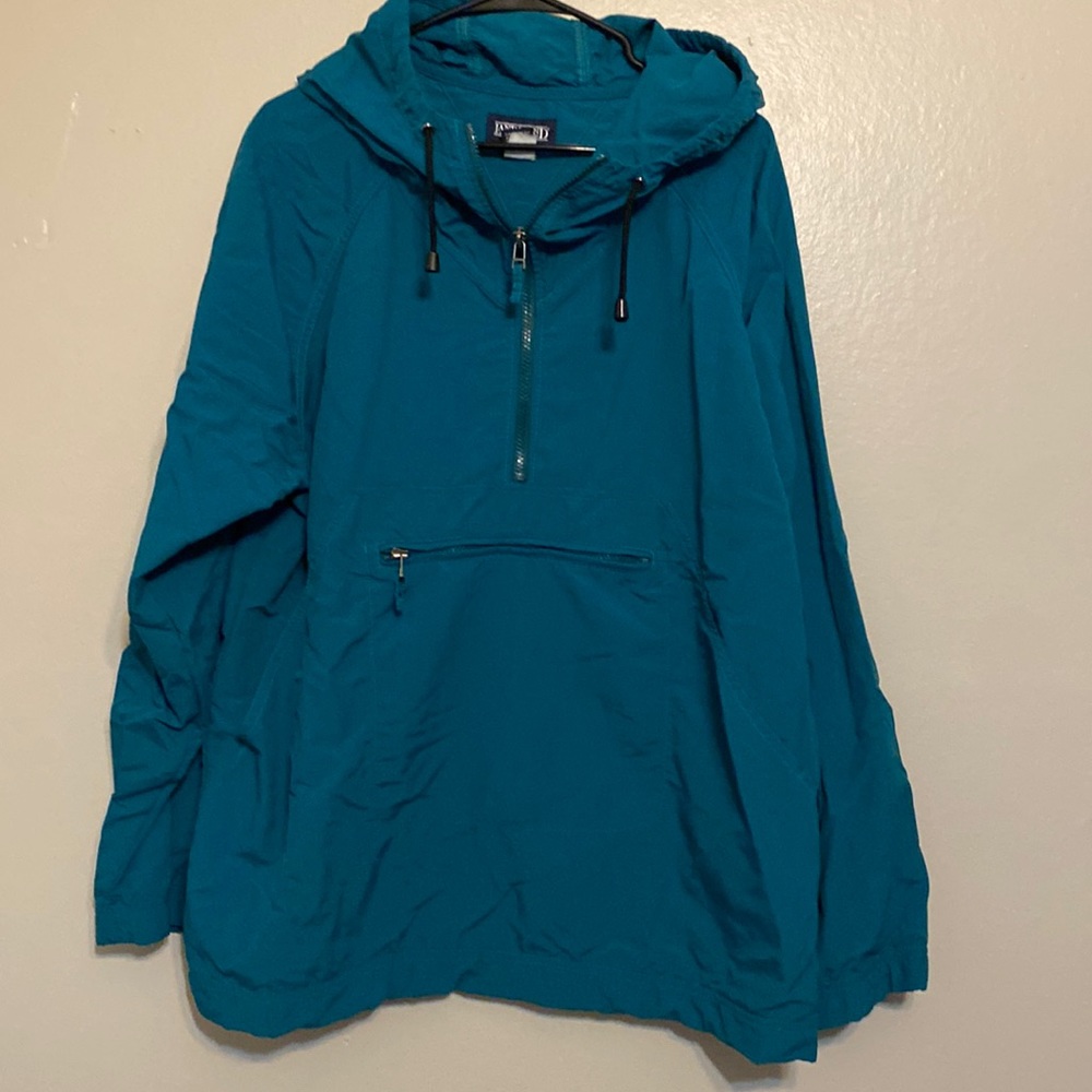 Land’s End unisex hoodie Emerald green